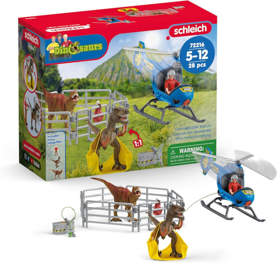 Schleich Dinosaurs Pelastushelikopteri 72216