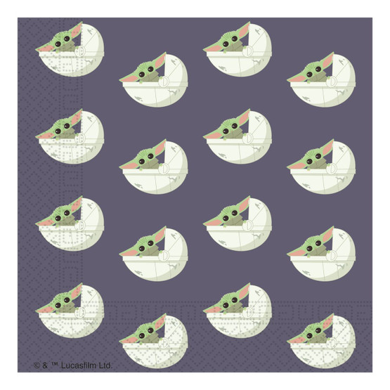 Star Wars Mandalorian Lautasliinat, 20kpl