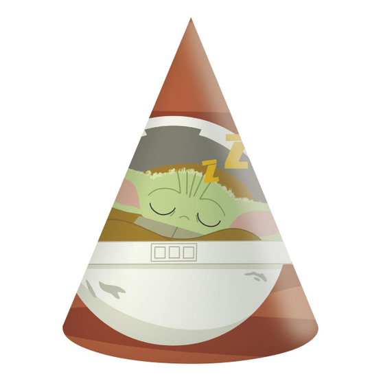 Star Wars Mandalorian Juhlahattu, 6kpl