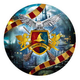 Magical School Pahvilautanen, 23cm, 6kpl