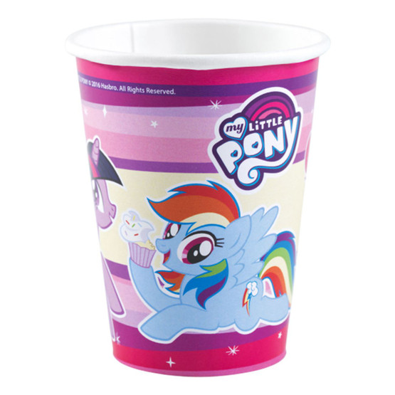 My Little Pony Pahvimukit, 8kpl