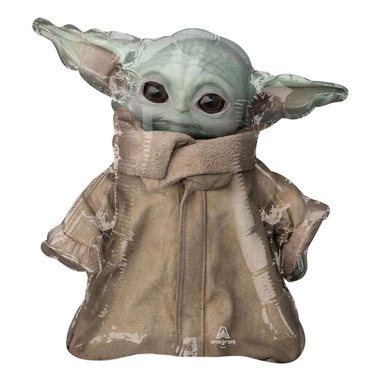 Star Wars Mandalorian Yoda Child Folioilmapallo, 25x27cm