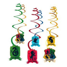 Harry Potter Oppilastuvat Swirls Riippuva koriste, 6kpl