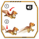 Jurassic World Rebirth Tame 'n Train Dolores