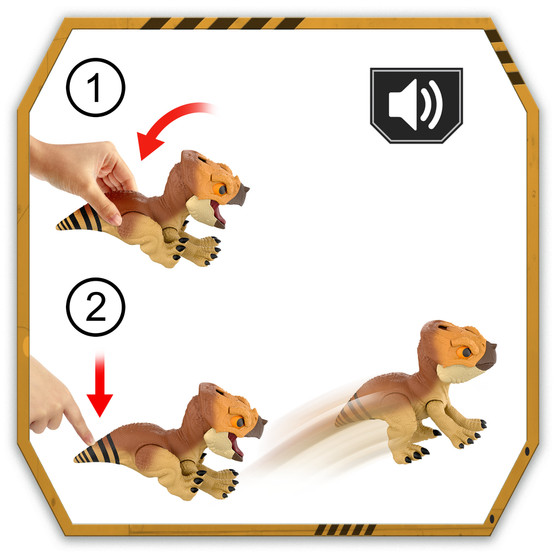 Jurassic World Rebirth Tame 'n Train Dolores