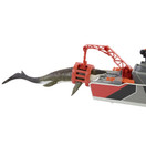 Jurassic World Rebirth Mosasaurus Rescue Boat