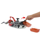 Jurassic World Rebirth Mosasaurus Rescue Boat
