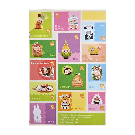 Pop Mart - The Monsters - Wacky Mart Series - Figures