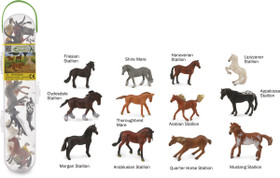 CollectA Minihevoset tuubissa