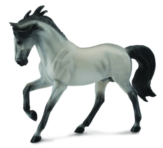 CollectA Andalusianhevonen ori vaaleanharmaa XL