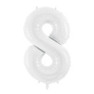 Numerofoliopallo Valkoinen, 86cm