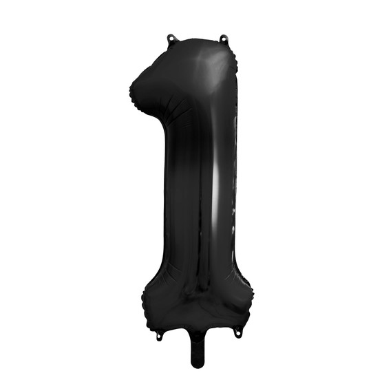 Numerofoliopallo Musta, Metalli, 86cm