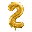 Numerofoliopallo Kulta, Metalli, 86cm