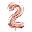 Numerofoliopallo Ruusukulta, Metalli, 86cm