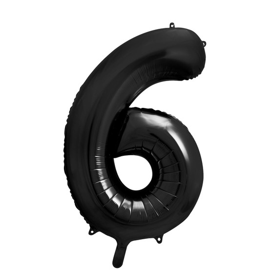Numerofoliopallo Musta, Metalli, 86cm