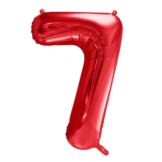 Numerofoliopallo Punainen, Metalli, 86cm