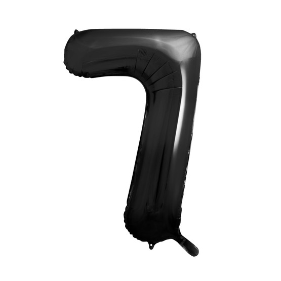 Numerofoliopallo Musta, Metalli, 86cm