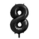 Numerofoliopallo Musta, Metalli, 86cm