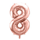 Numerofoliopallo Ruusukulta, Metalli, 86cm