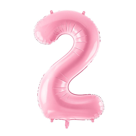 Numerofoliopallo Pinkki, Pastelli, 86cm