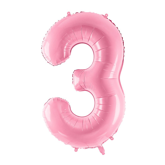 Numerofoliopallo Pinkki, Pastelli, 86cm