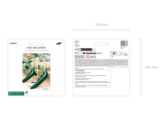 Folioilmapallo Dinosauruksen häntä, 74.5x25cm