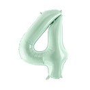 Numerofoliopallo Vaaleanvihreä, Pastelli, 72cm