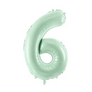 Numerofoliopallo Vaaleanvihreä, Pastelli, 72cm