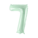 Numerofoliopallo Vaaleanvihreä, Pastelli, 72cm