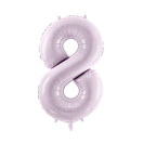 Numerofoliopallo Vaaleanlila, Pastelli, 72cm