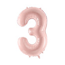 Numerofoliopallo Vaaleanpunainen, Pastelli, 72cm