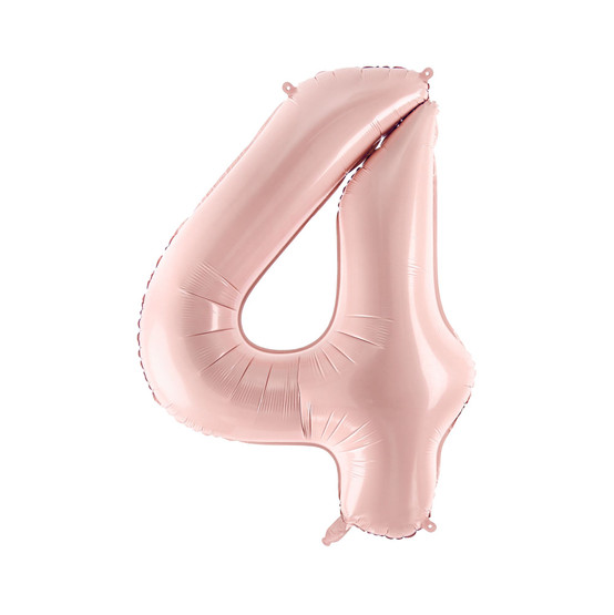 Numerofoliopallo Vaaleanpunainen, Pastelli, 72cm