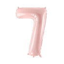 Numerofoliopallo Vaaleanpunainen, Pastelli, 72cm