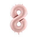 Numerofoliopallo Vaaleanpunainen, Pastelli, 72cm