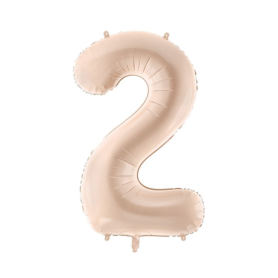 Numerofoliopallo Beige, Pastelli, 72cm