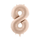 Numerofoliopallo Beige, Pastelli, 72cm