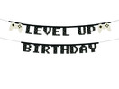 Banneri Level Up Birthday, 250cm