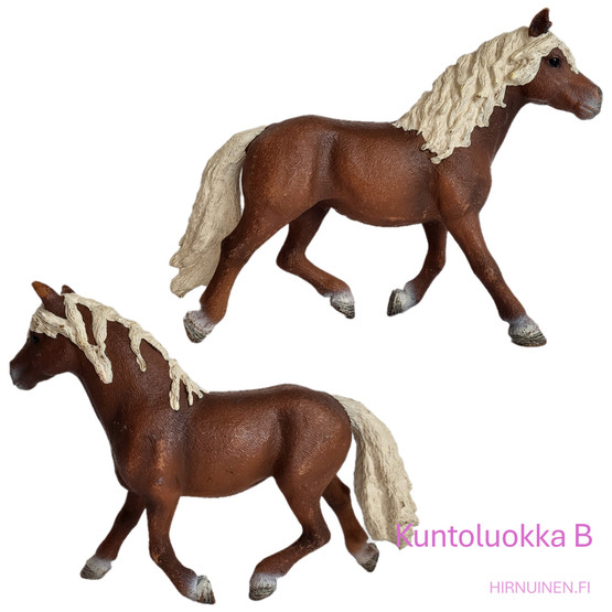 Schleich Haflinger hevonen Ori 13813 - Second Hand