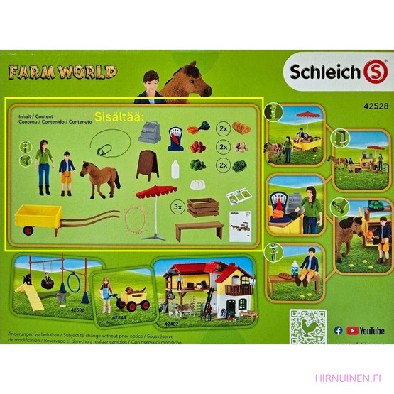 Schleich Liikkuva maatilakoju 42528 - Second Hand