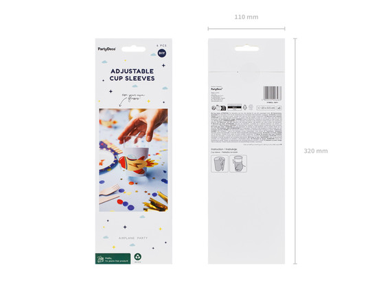 Mukikoriste Lentokone, 6kpl