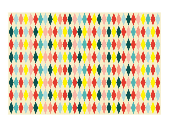 Pöytäliina Diamonds Paperia