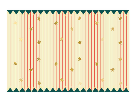 Pöytäliina Stars Paperia