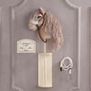 Keppihevosteline, puinen