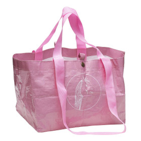 Heinäsäkki keppihevoselle, vaaleanpunainen