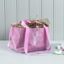 Heinäsäkki keppihevoselle, vaaleanpunainen