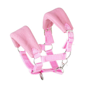 Keppihevosen Vaaleanpunainen riimu fleecevuorella