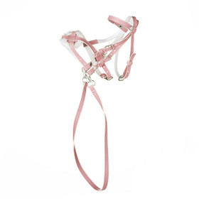 Keppihevosen suitset, vaaleanpunainen