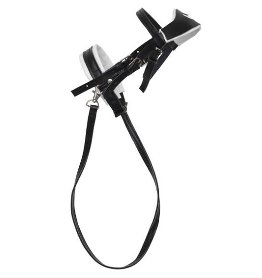 Keppihevosen Ergonomiset suitset ja ohjakset, Musta