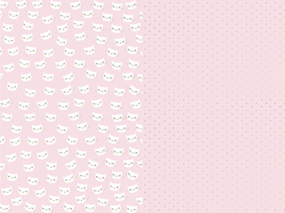 Lahjapaperi Kissa, 70x200cm, 2kpl