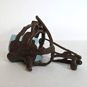 Schleich Lännensatula ja suitset - Second Hand